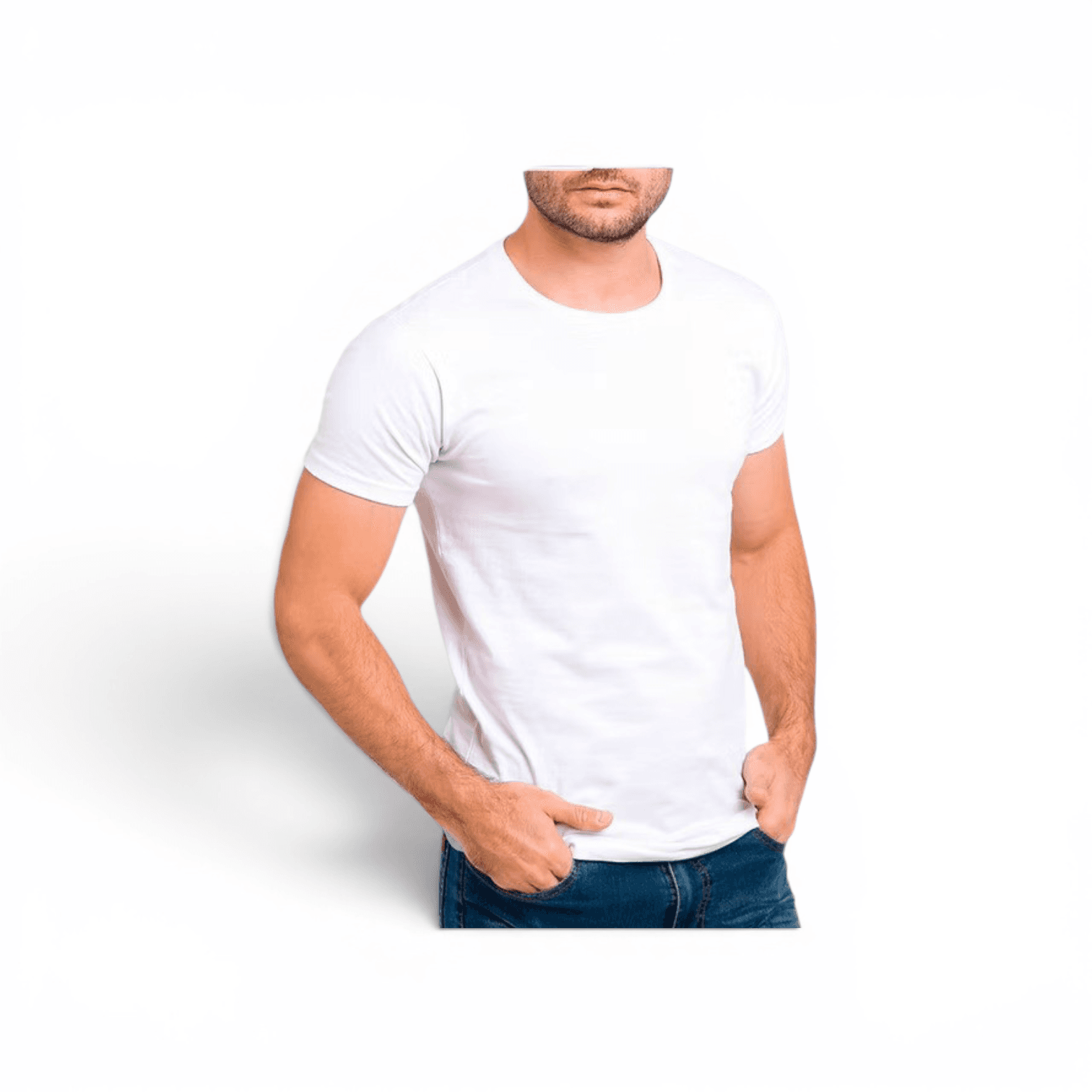 Remera Blanca Algodón Premium